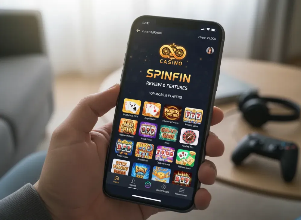 Spinfin app Review and Features for Mobile Players
