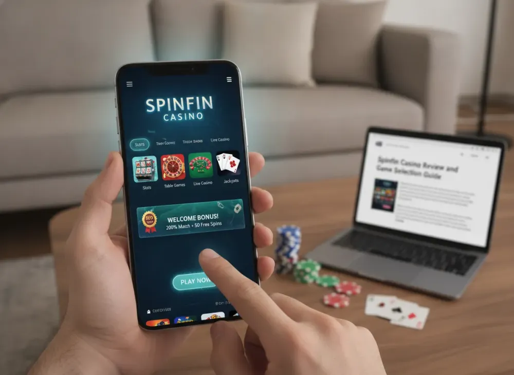 Spinfin casino Review and Game Selection Guide