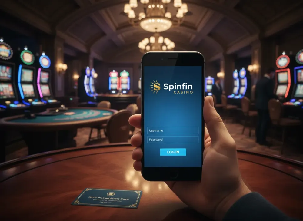Spinfin login guide for secure casino account access